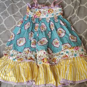 Ruffled summer dress